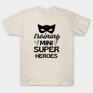 Training Mini Super Heroes T-Shirt